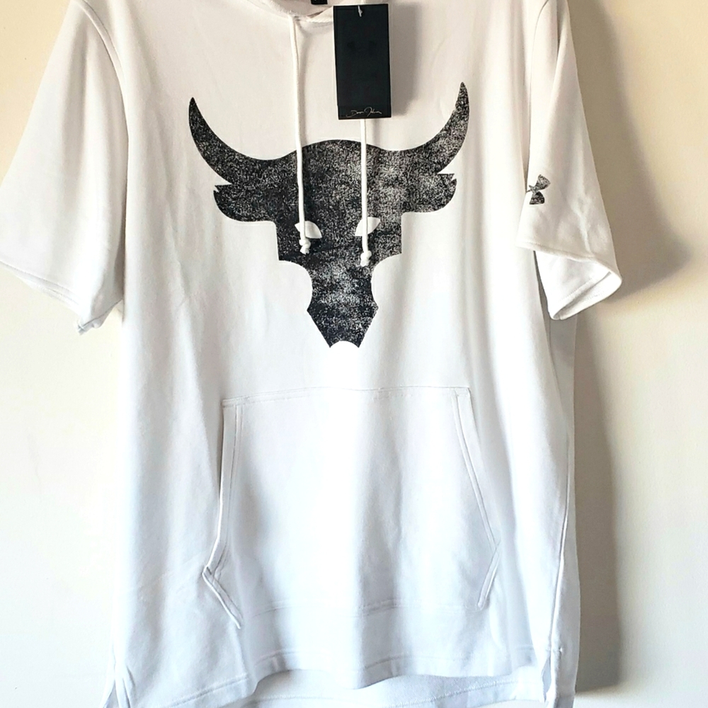 Hoddie under armour the rock white